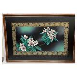 Large Flower Painting By Franco