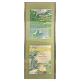 Framed Vintage Sheet Music Covers