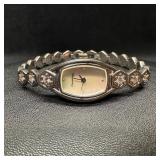 Sterling Silver CZ Watch by Diamonique