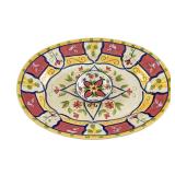 Retired Pier 1 Oval Serving Platter & Dip Dish