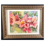 Pauline Kretler "Azalea Botik" Watercolor