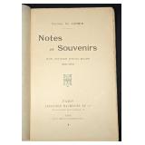 Notes ert Souvenirs D