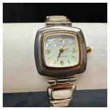 Sterling Silver Mother of Pearl Watch & Bracelet