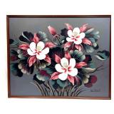 Large Lee Reynolds Original Oil On Canvas