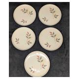 5 Vintage Franciscan China Springsong Dessert Plat