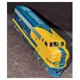 Vintage HO Scale Santa Fe Locomotive