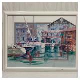 Jim Gerard Holehouse Lay Day Signed Lithograph Fra