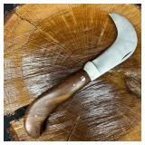 MHS Cutlery Steel Hawkbill Pruning Style Knife Q78