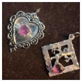 Amethyst Purple Gemstone Sterling Silver Cherub An