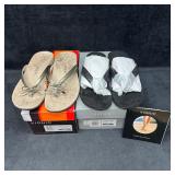 Vionic Womens Sandals Lot 2 Pairs Bella II and Hil