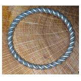 Vintage Sterling Silver Twisted Cuff Bangle Bracel