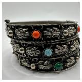 Group of Three Vintage Alp Italy Alpaca Nickel Bas