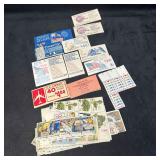 US Stamp Book and Loose Stamps Collection Airmail