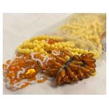 7 Plus Ounces of Yellow Charms, Beads, Broken Cost