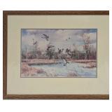 Framed S&N Keith Andry Going To Pot Ducks Print