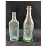 Antique Glass Drink Bottles