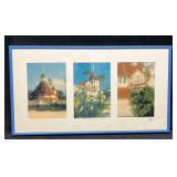 Three Framed & Signed Dallas Photographs Of The Ho