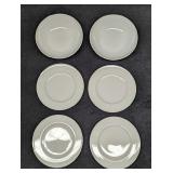 4 Rosenthal China  Bread & Butter Plates & Corning