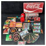Coca Cola Advertising and Collectibles Assortment