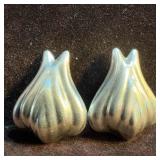 Tulip Blossom Floral Sterling Silver Clip On Earri