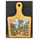 Ter Steege Holland Tile Wood Cheese Cutting Board