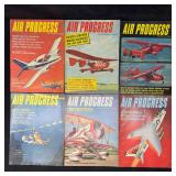 Air Progress Magazine 1964 Lot of 6 Six Magazines