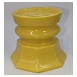 Vintage Beacon Hill Yellow Ceramic Candle Holder