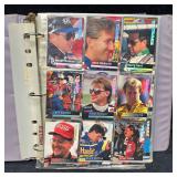 1990s Traks NASCAR Trading Card Collection Binder