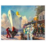 S&N Ivan Clarke "Mad Piper" FramedGiclée