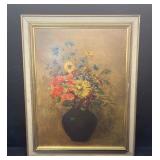 Framed Print On Wood Board Of Odilon Redon