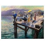 S&N Ivan Clarke "Sunday Fishing" Small Giclée