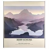 Artist Jerry Schurr New York Art Expo Poster 1980
