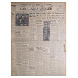 Vintage Bound Florida Lakeland Ledger Jan To March