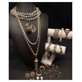 21pc Mixed Metals Baroque Brilliance Costume Jewel