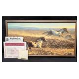 Signed & NumberedMastergraphic On Canvas Unbridle