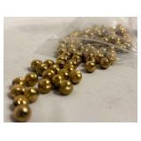 7 Plus Ounces of Gold Toned Textured Costume Jewel