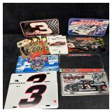 NASCAR License Plate and Fan Memorabilia Lot Dale