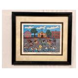 Jazz Funeral New Orleans by Bruce Brice 1973 Print