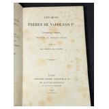 1883 Les Rois Freres De Napoleon Hardcover Book