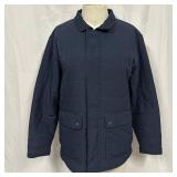 Peter Millar Mercer Quilted Style Navy Jacket Size