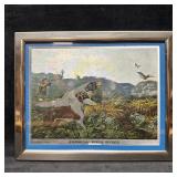 Framed Currier and Ives American Field Sports Hunt