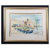 Print Watercolor by Zlatku Oliver, Signed