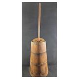 Antique Wooden Butter Churn
