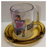 Plastic Camel SupercrossMug & Cigar Ashtray