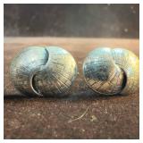 Danecraft Sterling Silver Screw Back Earrings B87