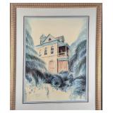 Key West Southern Most House' Print By Mary Hender