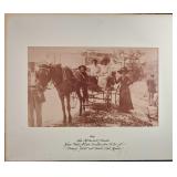 Walt Disney Cast Member Ancestor Wagon Photo
