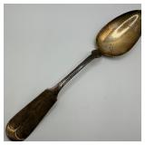 Large Sterling Serving Spoon 8 Inch Length