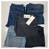 Designer Women's Denim Jeans Lot Pistola Good Amer