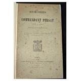 Mémoires du commandant Persat : 1806 à 1844 Hardco